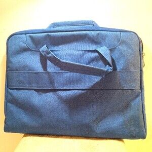 Unbranded Blue Fabric Laptop Bag
